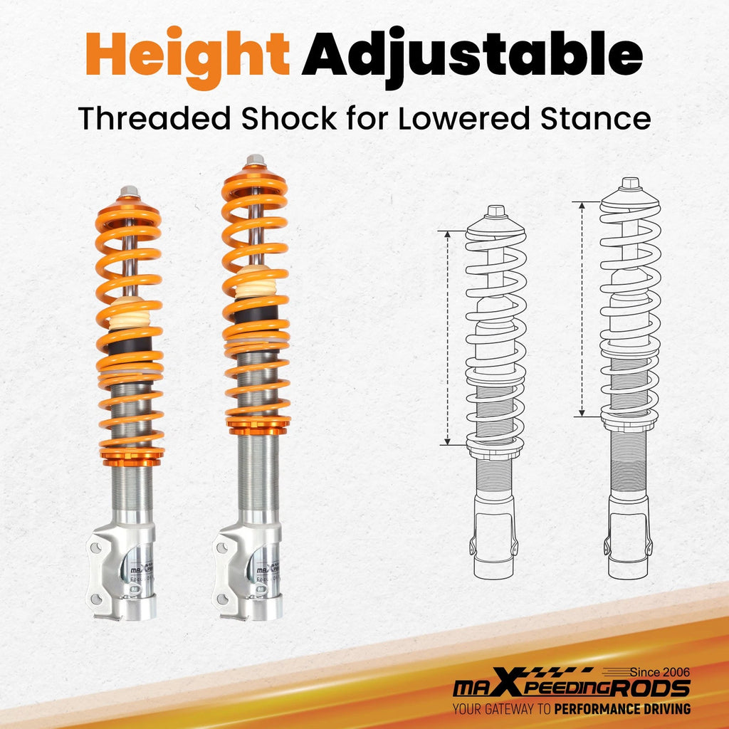 Coilover Suspension Lowering Kit for VW Golf & Jetta (1985-1999)