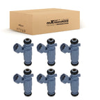 Set of 6 Fuel Injectors for Kia Sorento Sedona Amanti Magentis (2001–2006)