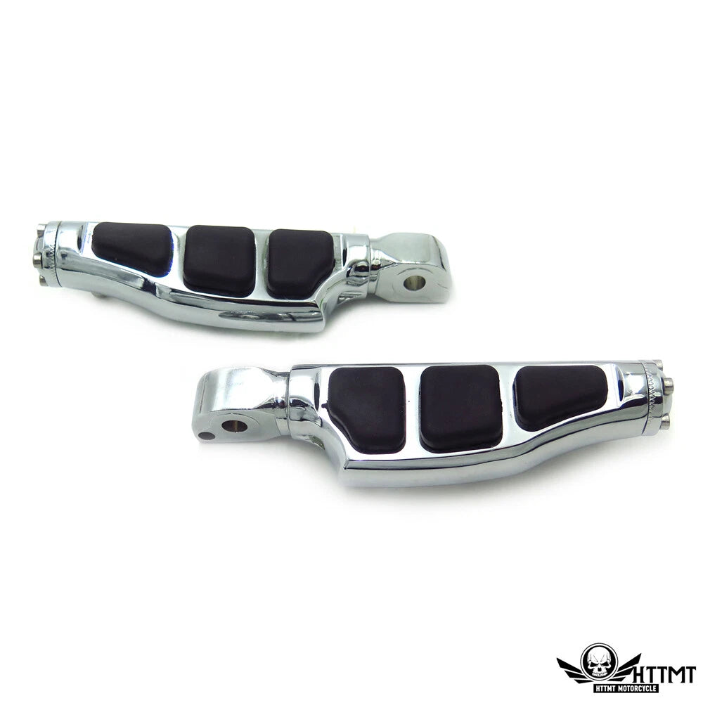 Chrome Flat Wing Footpegs for Suzuki Marauder 800 (1997–2004) / Intruder 1500 LC (1998–2009)
