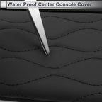 Center Console Cover with Storage Bag for BMW 5 Series (2019-2023) Black