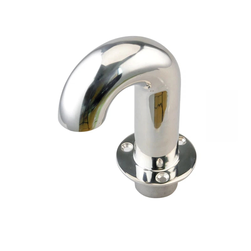 35mm Gooseneck Vent Pipe for Marine Use (316 Stainless Steel)