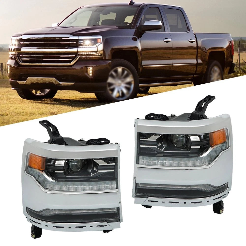 LED Headlights for Chevrolet Silverado 1500 (2016–2018)