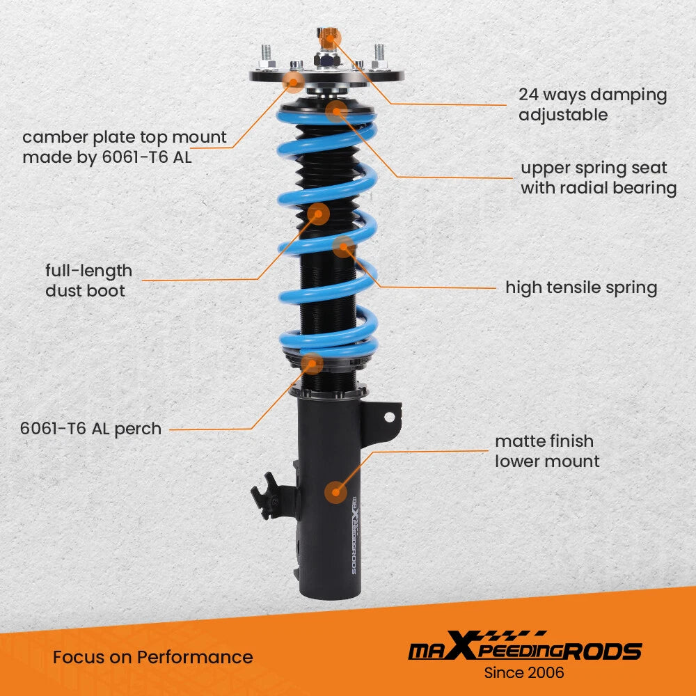 Coilovers Suspension Kit for Lexus ES300 / Camry (1992–2001)