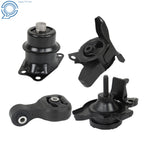 Set of 4 Engine Motor & Transmission Mounts for Honda Fit (2009–2014)