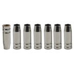 7PCS Replacement Conical Gas Nozzle Shield Cups for 15AK Welding Torch (N/A)