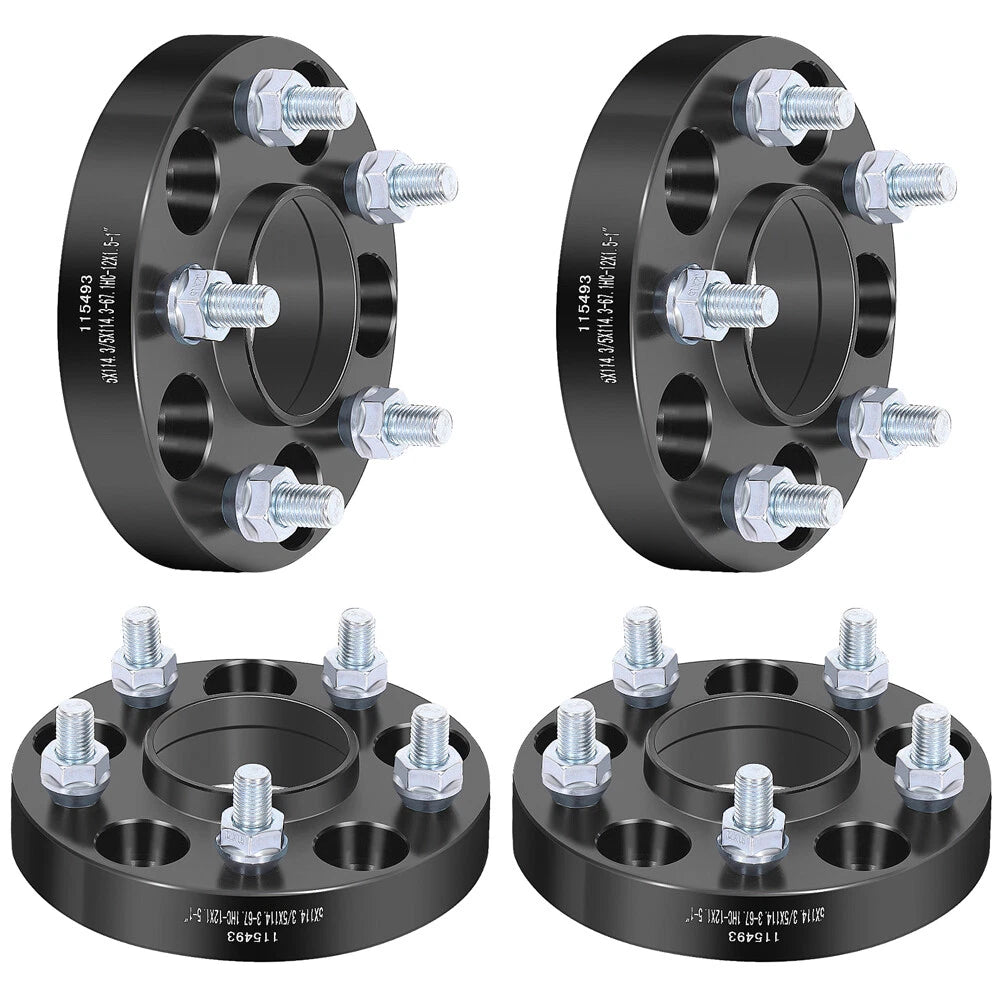Set of 4 Wheel Spacers 1" for Mazda 6, CX-3, Hyundai