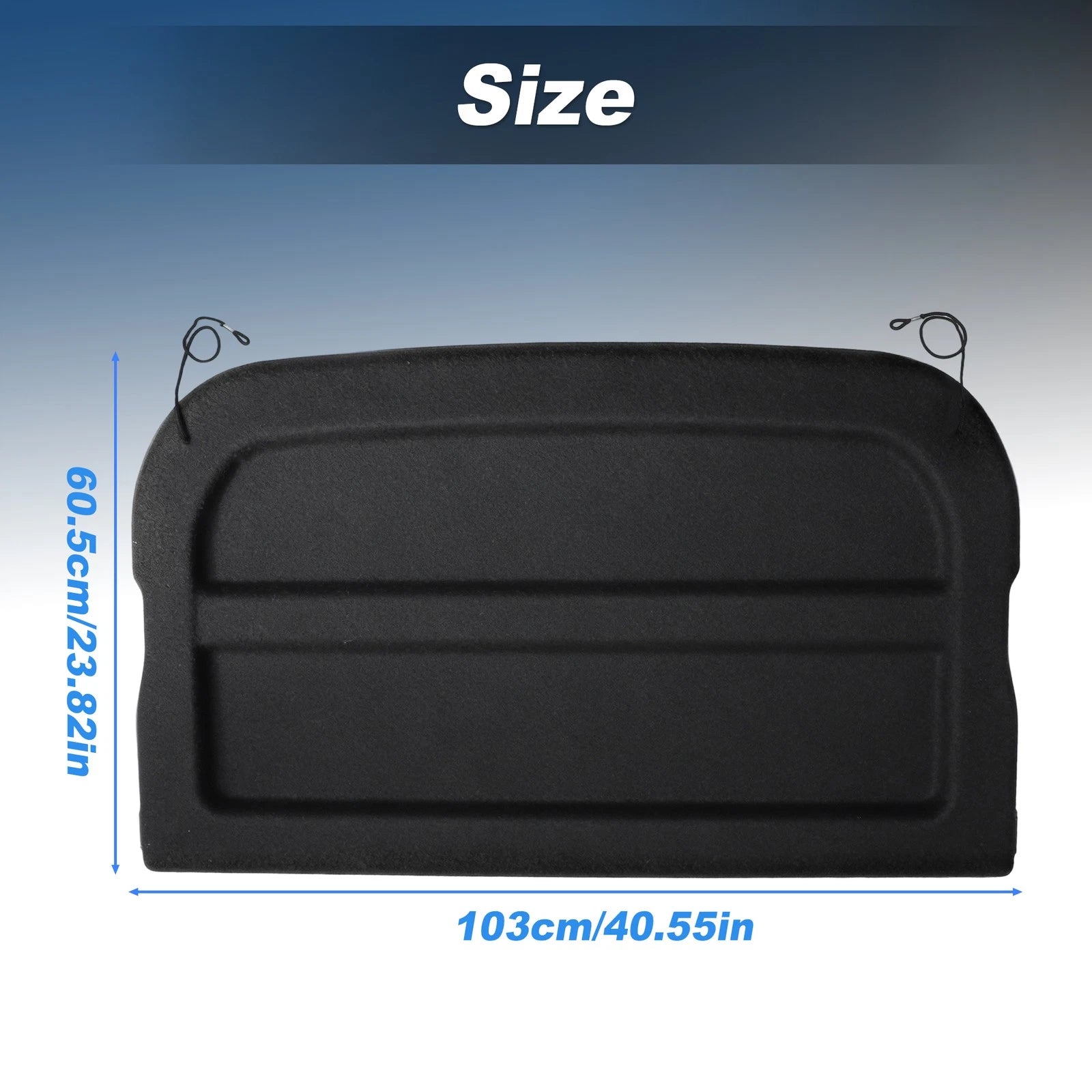 Cargo Cover for Nissan Kicks (2025–2026) Rear Trunk Shade Black