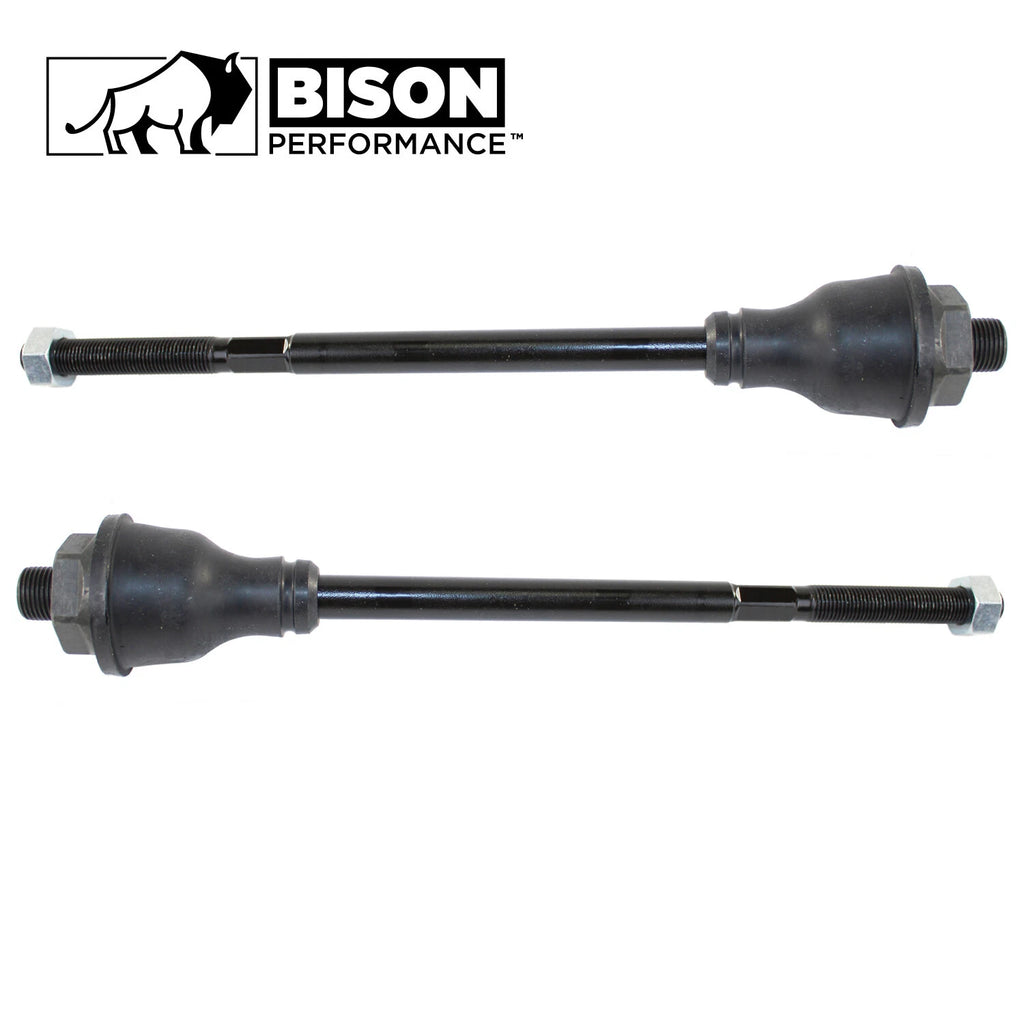 2X Inner Steering Tie Rod Ends for GMC Sierra 2500, Chevy Silverado 2500 (RWD)