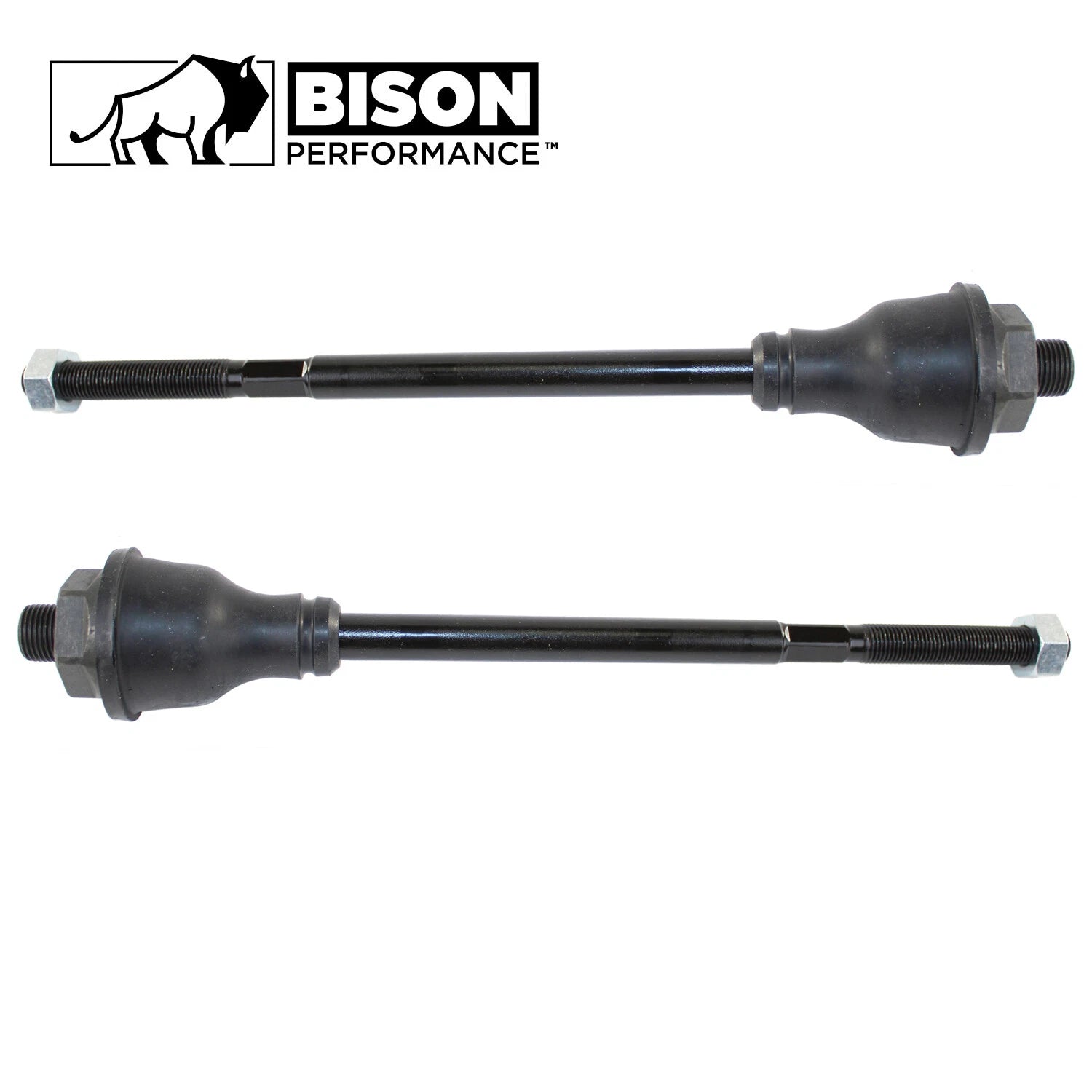 2X Inner Steering Tie Rod Ends for GMC Sierra 2500, Chevy Silverado 2500 (RWD)
