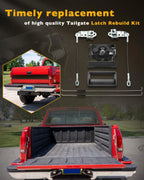 Tailgate Handle Latch Bezel Rebuild Kit for Chevy C/K 1500 2500 3500 (1988–2002)
