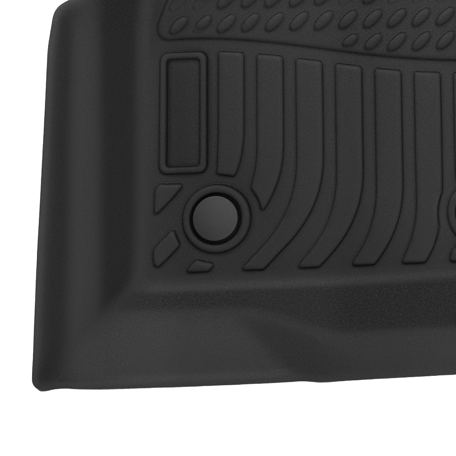 All Weather TPE Floor Mats for Ford Fusion/Lincoln MKZ (2013–2016) Black
