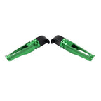 Rear Passenger Foot Pegs Green for Yamaha R3 R15 R25 MT-03 MT-07 MT-09 XSR700