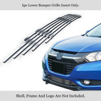 Stainless Silver Billet Grille Insert for Honda HR-V (2016-2019)