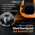 Front Axle Hub Assembly for Dodge RAM 2500/3500 4WD (2009-2011)