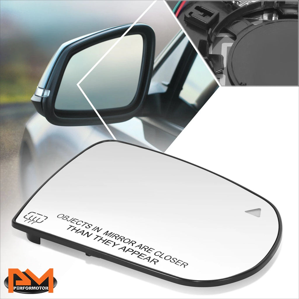 Right Side Convex Mirror Glass w/ Blind Spot for Jeep Cherokee (2014–2023)