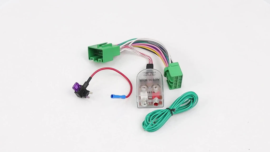 Amplifier Radio Adapter Interface for Chevy Equinox/Suburban (2005-2009)