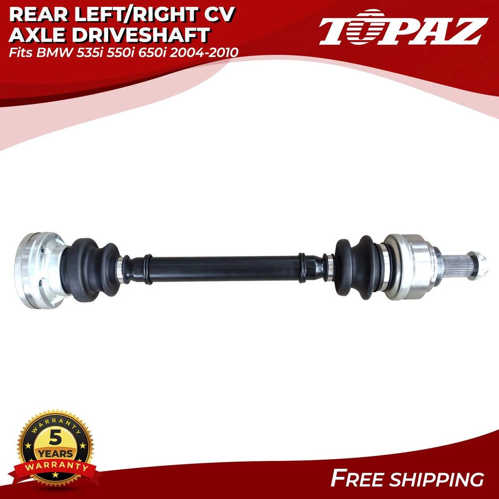 CV Axle Drive Shaft for BMW 535i 550i 650i (2004–2010)