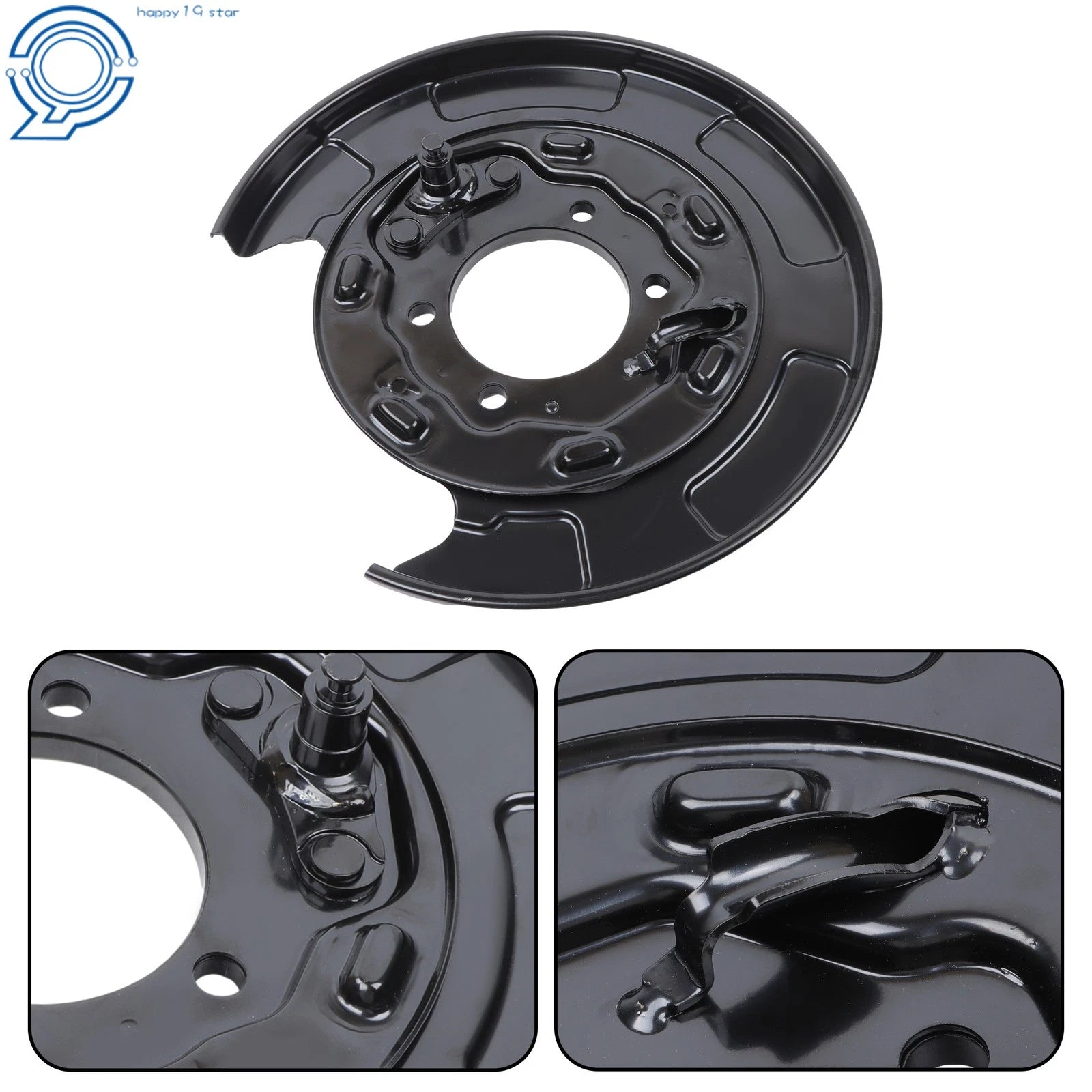 Rear Passenger Brake Dust Shield for Subaru Outback Legacy (2010–2014)