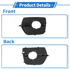 1 x Car Front Left Fog Light Grill for BMW X6 (2008-2014) Black