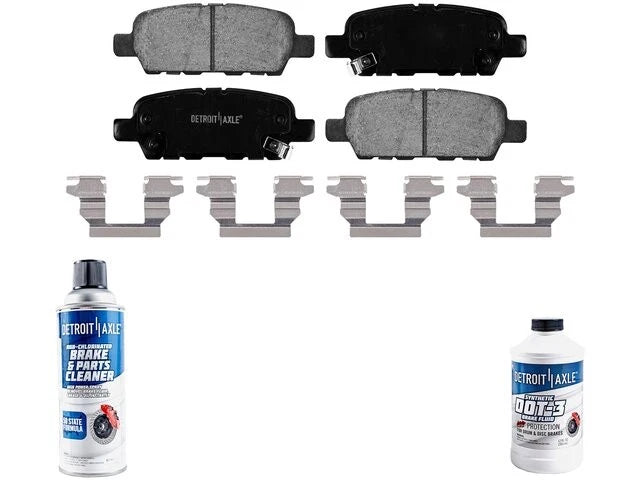 Rear Brake Pad Set for Suzuki Grand Vitara (2009–2013) JN964KP