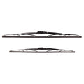 2X Valeo Traditional Titanium Front Windshield Wiper Blades for