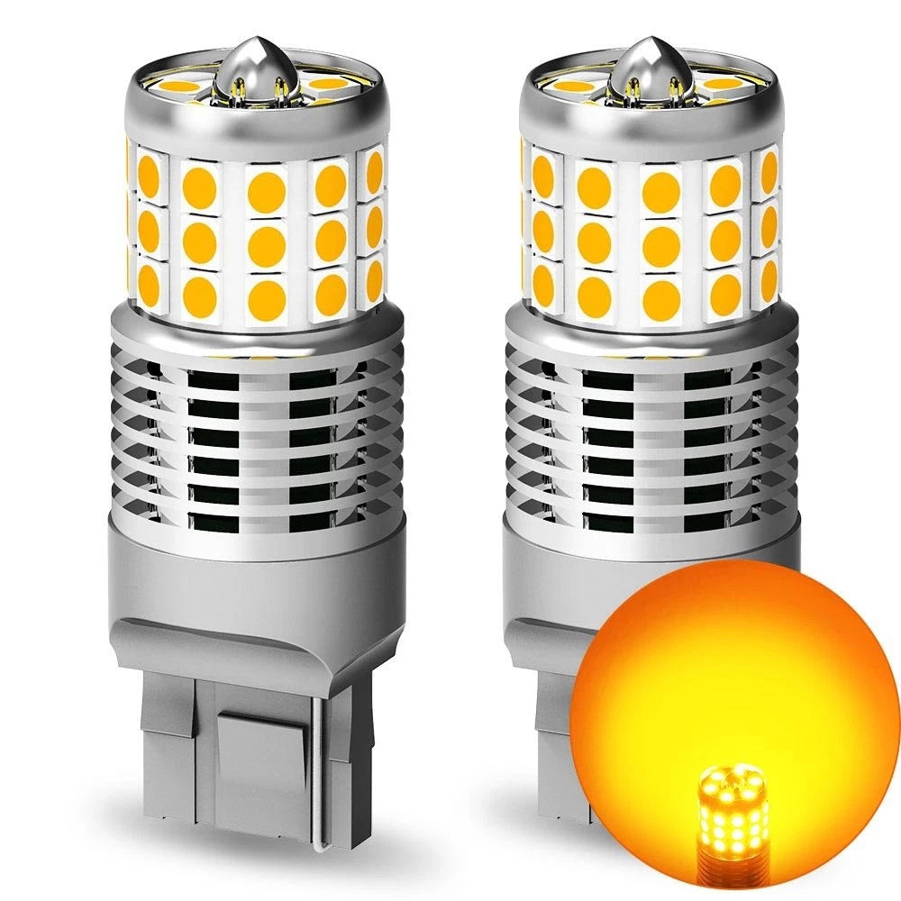 2X LED Turn Signal Bulbs 7441 7440 for