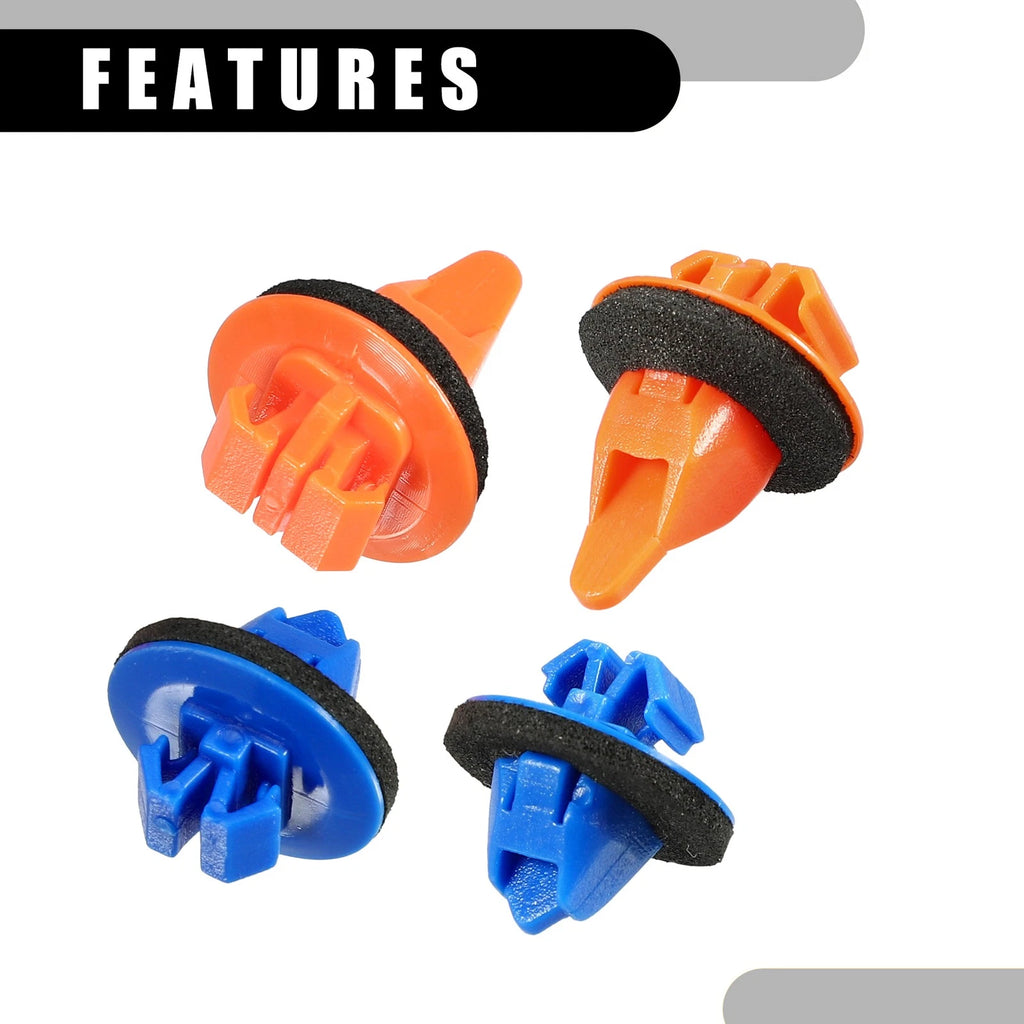 Set of 50 Fender Flare Clips No. 7549535010/7539735010 for Toyota 4Runner (2003–2023)