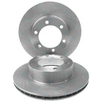 2 Front Disc Brake Rotors for Toyota Landcruiser Prado KZJ95 RZJ95 VZJ95 1996-02