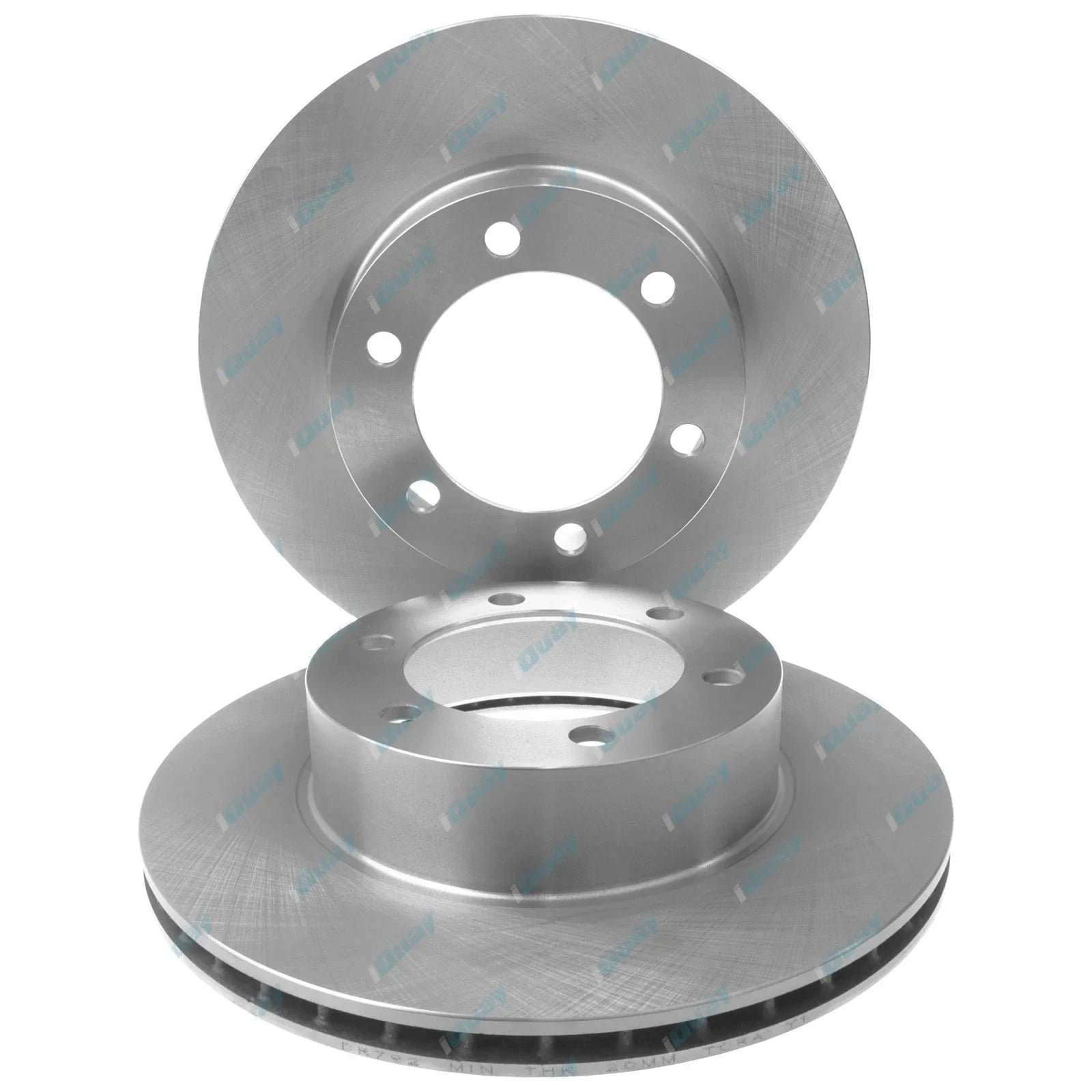 2 Front Disc Brake Rotors for Toyota Landcruiser Prado KZJ95 RZJ95 VZJ95 1996-02
