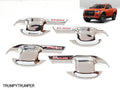 Chrome Door Handle Cover Insert Bowl Trim for Isuzu D-Max DMAX UTE (2020-2021)