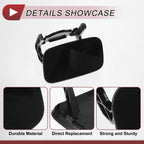Front Left Washer Nozzle Cover Cap for Audi A4 S4 (2013–2015) 1 Pcs Black
