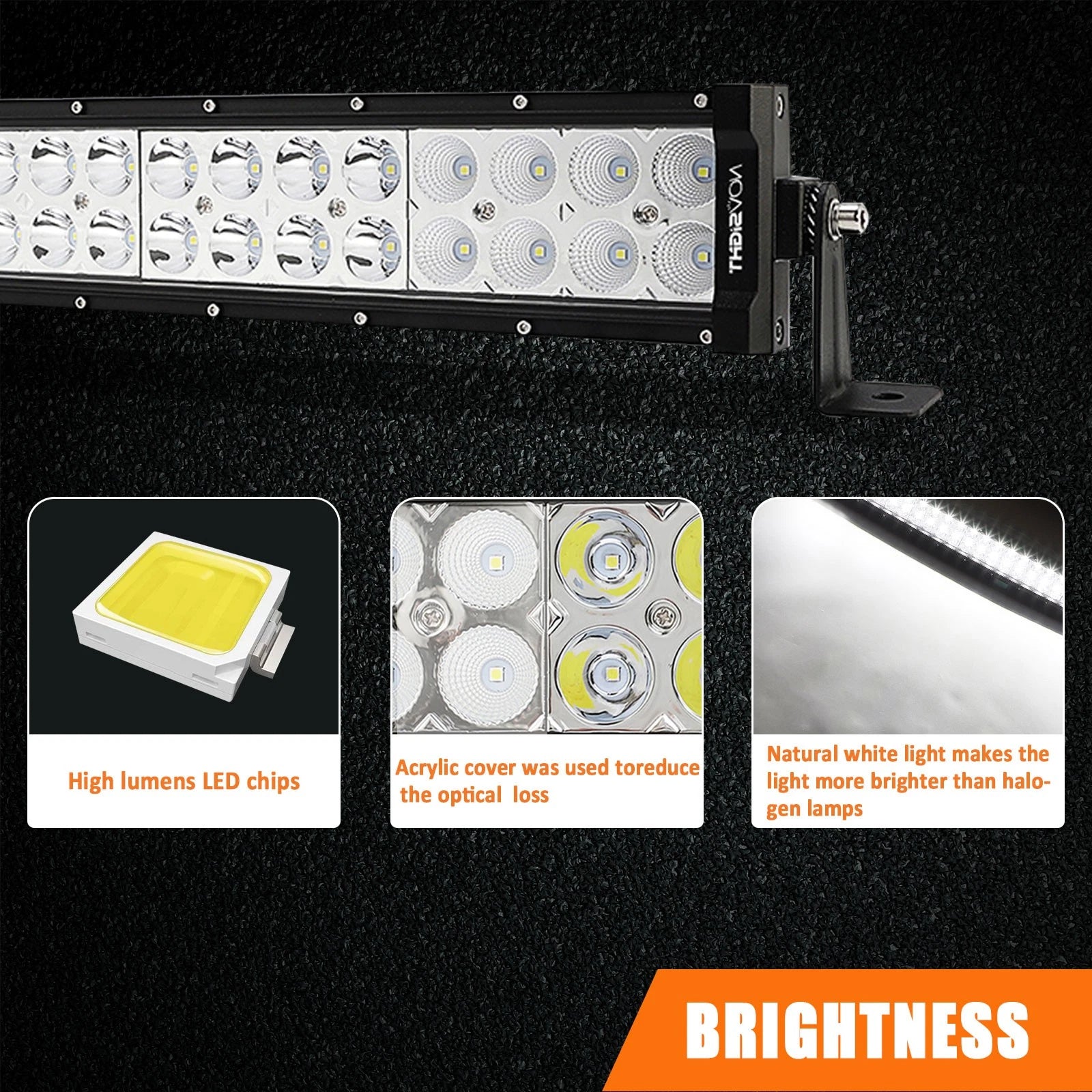 32 Inch LED Light Bar for Offroad Truck UTV SUV (180W)