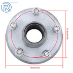 2X Hot Dipped Galvanized 5 Lug Hub Kit for Utility Boat Trailer