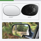 Convex View Mirror Glass RH for Chrysler PT Cruiser (2004–2010)