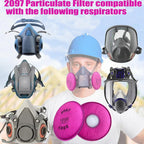 1 2097 Particulate Filters for 6000 7000 FF-400 Series