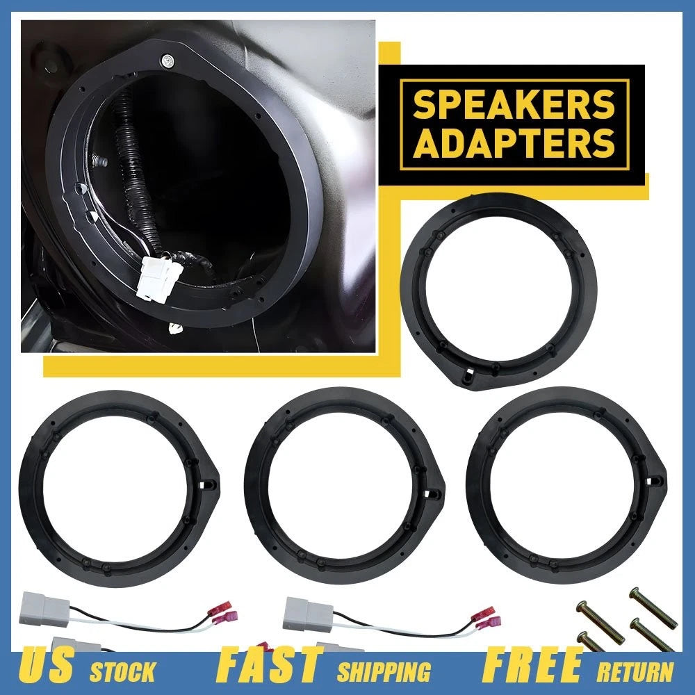 Speaker Wire Harness Adapter Spacer Rings for Honda Accord (2010–2017)