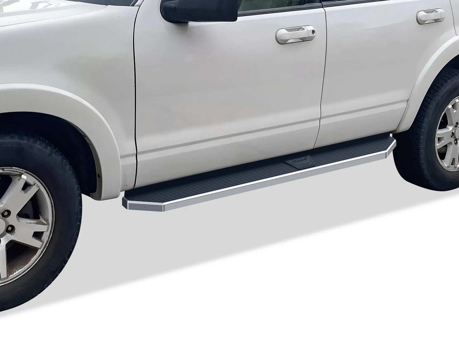 Set of 2 Polished 6" Side Steps for Ford Explorer (2006–2010)