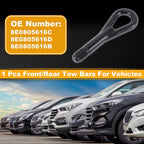 Tow Bars for Audi A4 (2003–2009) Front/Rear Tow Hook Metal Black