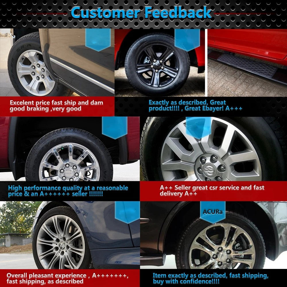 Drilled & Slotted Brake Rotors for Lincoln Navigator, Ford F-150 (2010–2018)
