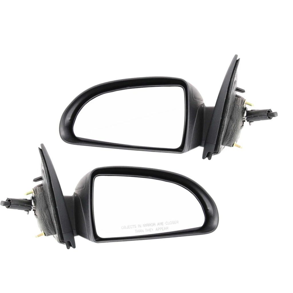 Set of 2 Manual Mirrors for Chevrolet Cobalt (2005–2010) Paintable