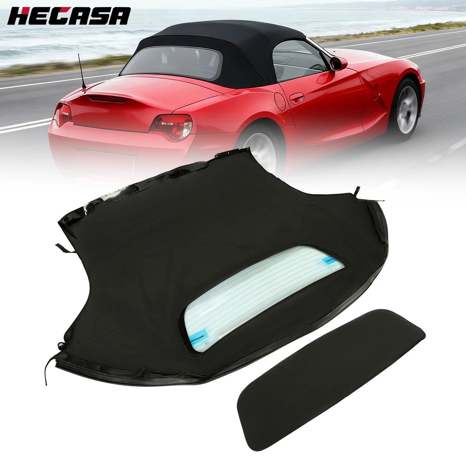 Soft Top Replacement with Heated Glass Window for BMW Z4 E85 (2003–2008)