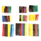 Insulated Heat Shrink Tubing Set of 164 Pieces for Automotive Use