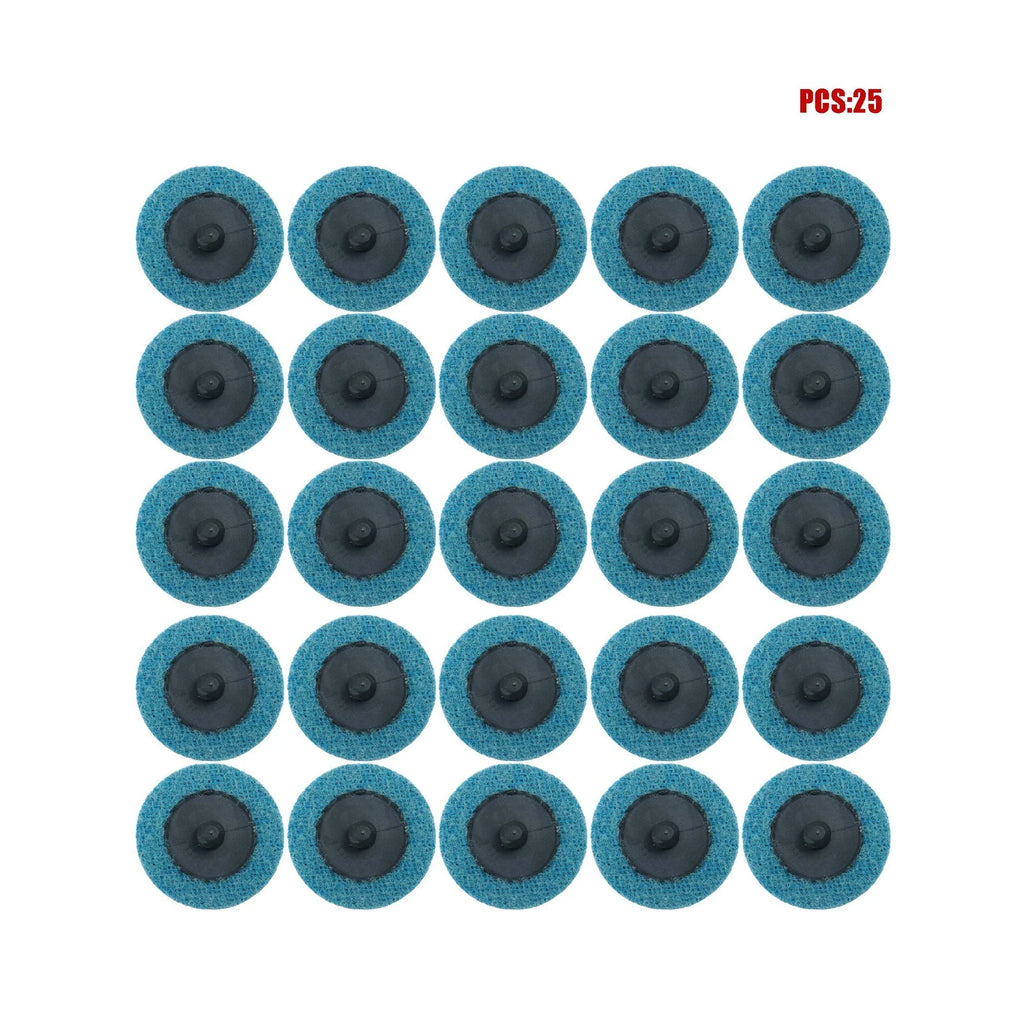 25 Pack Surface Conditioning Quick Change Discs 2 Inch Fine Prep Pad