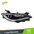 Passenger Side Headlight for Chrysler 200 (2016–2017) Halogen Clear