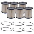 Set of 6 Engine Oil Filters for Dodge Ford Hino Peterbilt Thomas L6