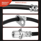 Front Brake Hydraulic Hose Left/Right for Pontiac Solstice Saturn (2006–2009)