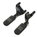 Black Passenger Foot Pegs for Harley-Davidson Sportster XL 883 1200 (2004–2013)