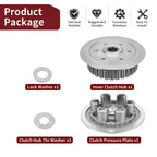Clutch Center Inner Hub + Pressure Plate & Washer Kit for Suzuki RM250 (1996–2006)