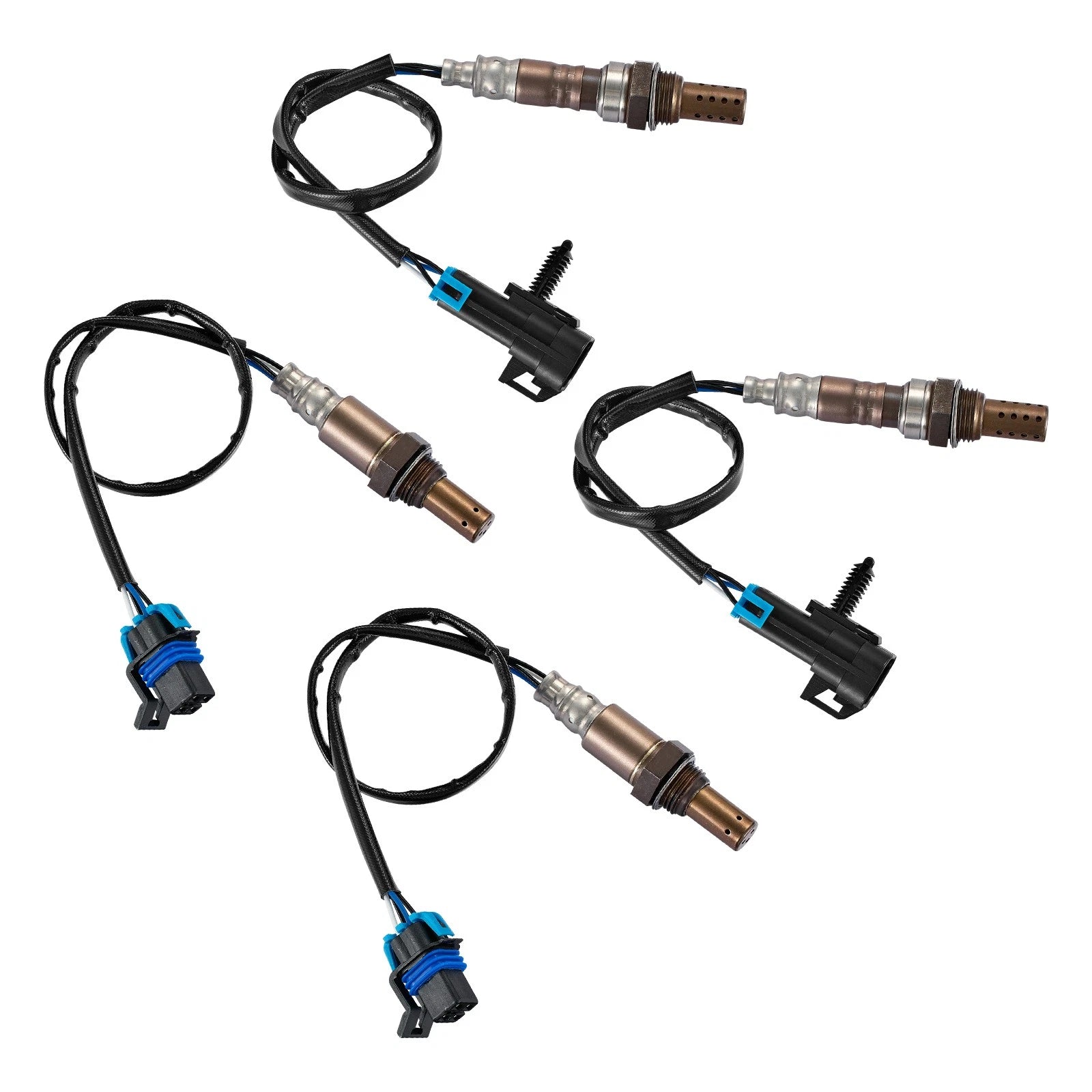 Set of 4 O2 Oxygen Sensors for Chevy Silverado 1500 (2006–2007) 234-4112