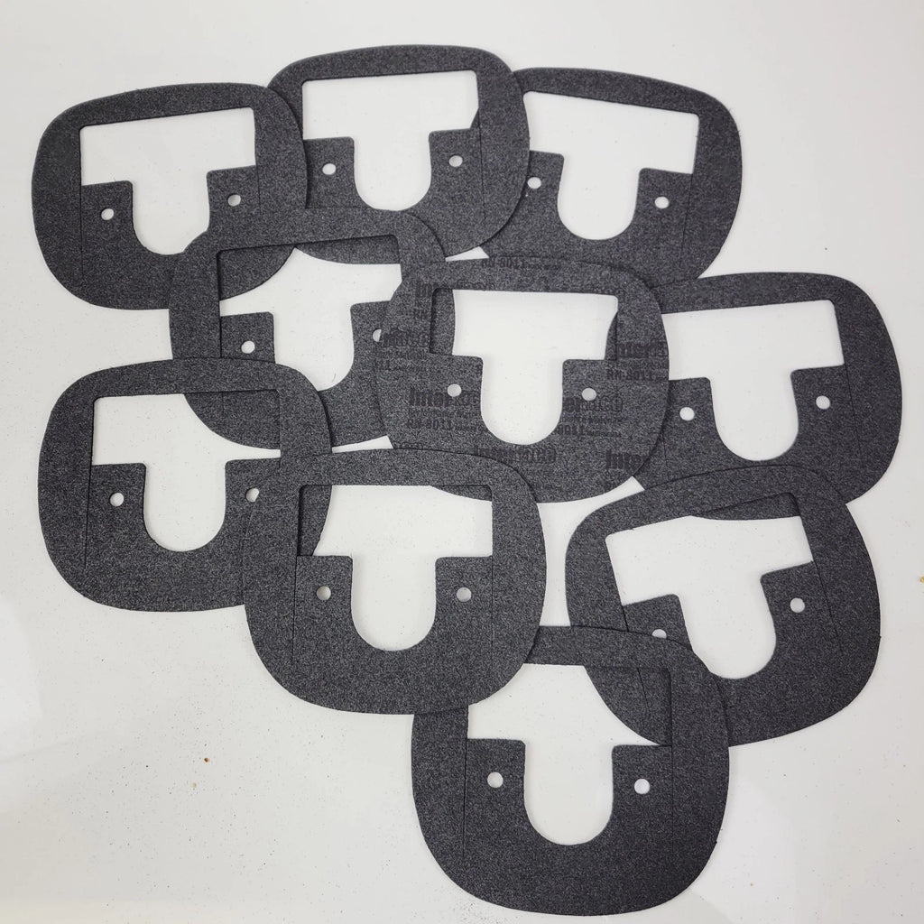 10-Pack Tail Lamp Mount Gasket for Harley-Davidson XL (1973–Present)